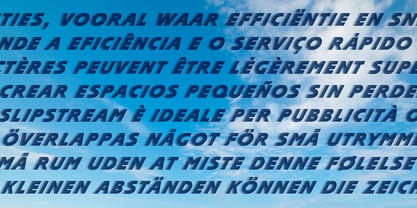 Slipstream Font Poster 5